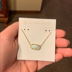 Kendra Scott gold Elisa in opal.
